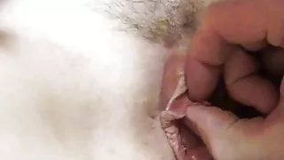 Licking her clit