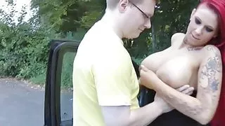 German red head Teen Lexy get fucked by older men