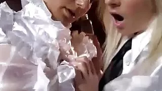 Lesbian and her slave