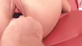 Skinny Teen Has Huge Pussy Gape! Panty Stuffin, Bubble Butt!