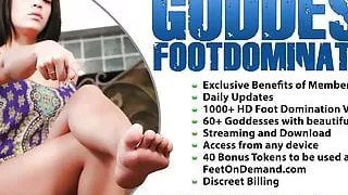 Controlling his Desires - Foot Fetish - Footjob