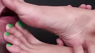 pervert teacher liked of suck feet