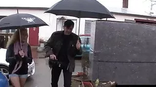 Blonde german whore gets fucked