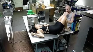 Wicked - Gianna Nicole fucks her boss in the kitchen