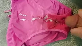 Cum on pink panties