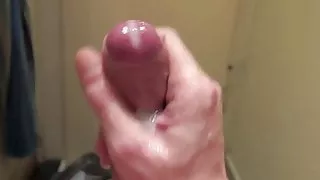 Four uncut foreskin cumshots compilation