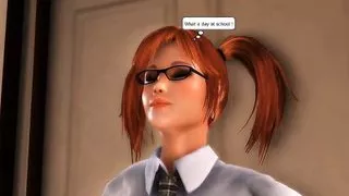 Futanari 3D - Schoolgirl loves to be fucked by futanari girl