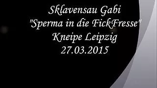 Sperma in die Fresse, Gabi
