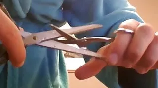 Scissoring mature on petite