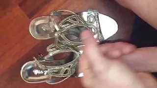 Sperma, Abspritzen, Fersen, High Heels, Schwester