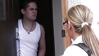 Busty working women getting boned from behind