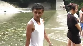 sexy ass MILF in thong bikini  2015