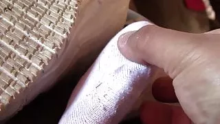 Penny Skecher fondling shoeplay