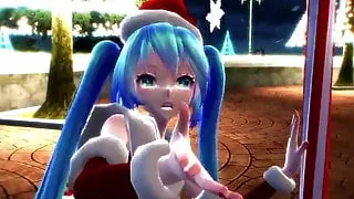 Newcomer Sexy Miku Claus