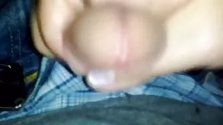 pov handjob in car