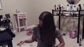 Lelu Love-WEBCAM: Topless Packing And Chatting