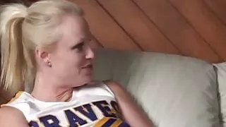 My plastic cock is going straight up your virgin ass