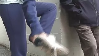 Your just a fucking foot pervert aren't you