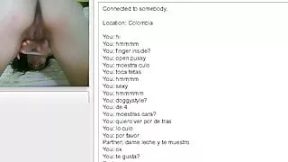Dapht Colombian Masturbate For Me On Chatroulette