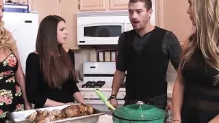 Hot cuties Brooklyn Chase, Nicole Aniston and Summer Brielle