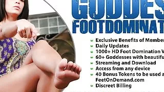 Pantyhose Arousal - Femdom - Foot Fetish - Domination