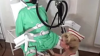 Rubber Breath Control Bubble Bottle Rubber Mistress MadameC