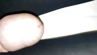 wanked off over wife's tights