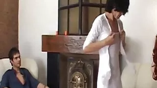 Dressing in womens clothes makes my cock so hard