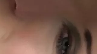 Puffypeach in shower masturbates and uses pump