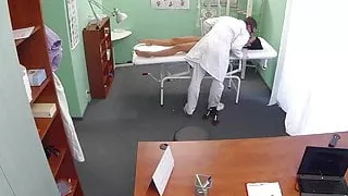 Real doctor pounds beautiful czech patient