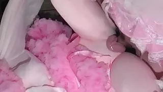 Amatör, Crossdresser, Sperma, Docka, Kjol, Emo