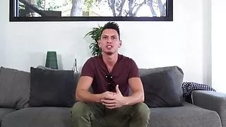 Creepy casting guy fucks Zachary Perry in the ass