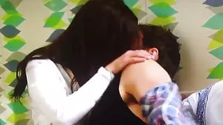 Kissing scene from Eastenders