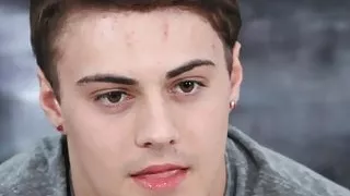 Hunter Page fucked at first gay porn audition