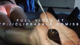 Arched Soles Footjob Leads to Massive Cumshot