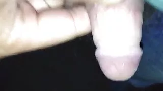 My cock on the balcony