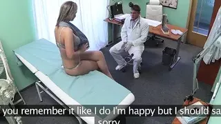 FakeHospital Stunning blonde wants doctors cock in her