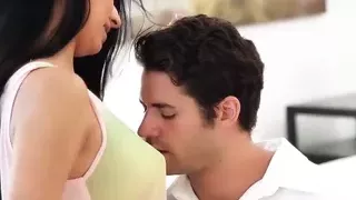 Megan Salinas gets bent over the dresser