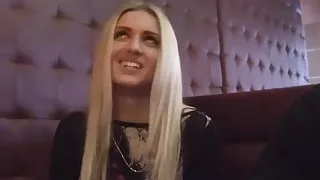 Hot pick up girl initiates the craziest threesome ever scene