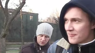 Steamy pick up fucking to get warm scene 3