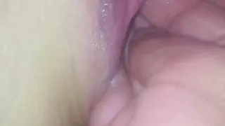 Close up  Extreme fisting