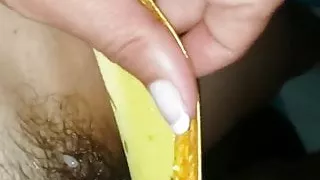 cum in new panties :)