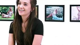 FetishNetwork Gia Paige bondage on the casting couch