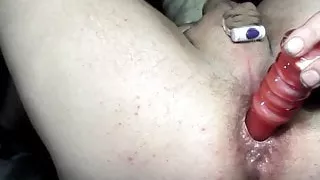 Amador, Anal, Cu, Preservativo, Esperma, Dildo