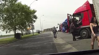 Street Whore Picked up for CarFuck