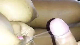 Ebony With Massive Breast Spray Her Milk All Over My Cock