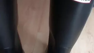 Hunter Boots Fetish - Rubber Boots Fetish