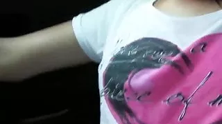 Euro lesbians threeway fun on a road trip