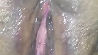 Latina plays with pussy & cumshot Pt. 2