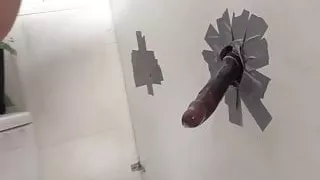 Summer Carter Looks For A Black Cock At A Glory Hole